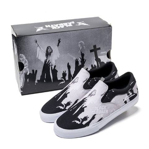 x Black Sabbath "Owen VLK" - Black/White Canvas