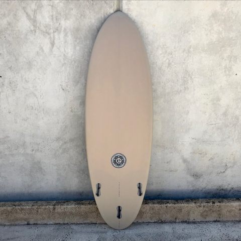 "Scrambled Egg" 6'2" Camel Brown - XE Epoxy FCSII