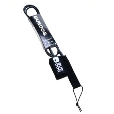Bulldog Leash Ankle - Black/White
