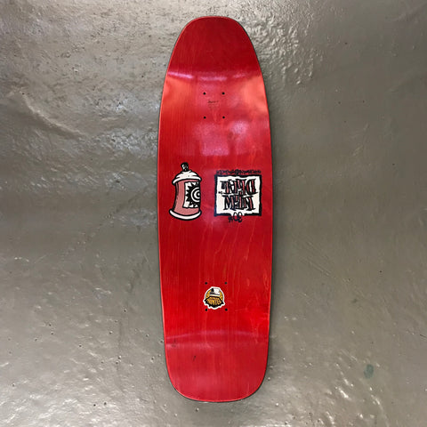 Siamese "Double Kick" Screen Print - 9.625" Red