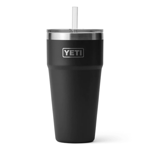 Rambler 26oz Straw Cup - Black