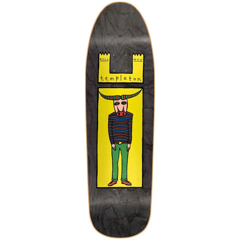 Ed Templeton "Bullman" Screenprinted - 9.35" Black