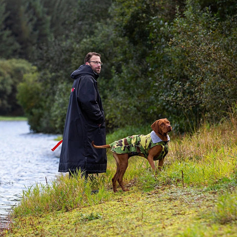 Dog Dryrobe - Camo/Grey