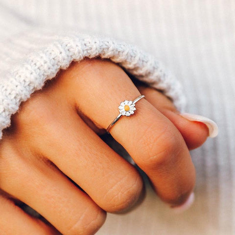 Daisy Ring - Silver