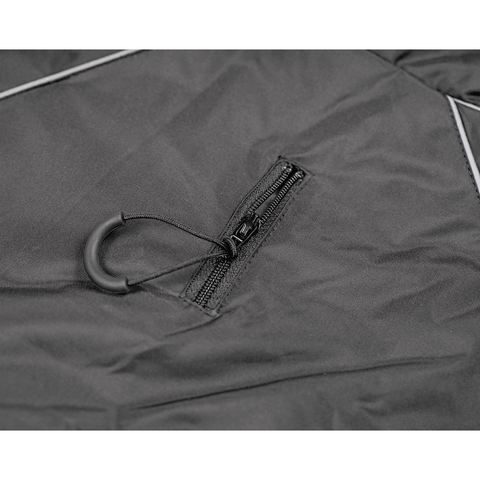 Dog Dryrobe - Black/Grey