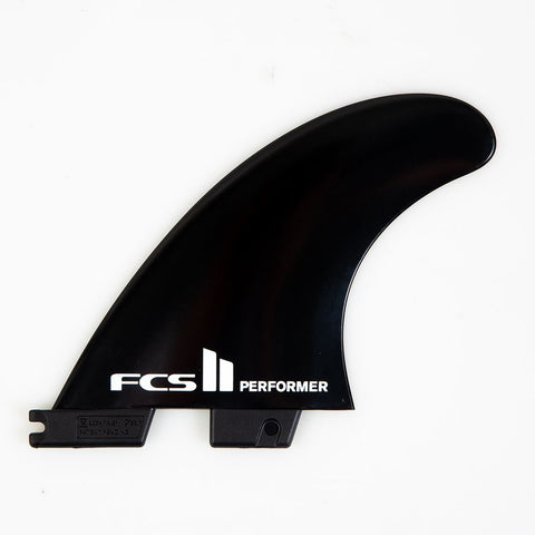 Performer Tri Fin Set - Glass Flex Black - Medium