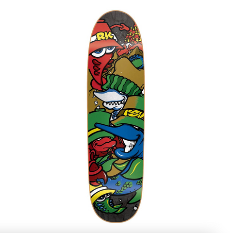 Knigge DSV Old School Reissue Deck 8.6" Screen Printed - Black