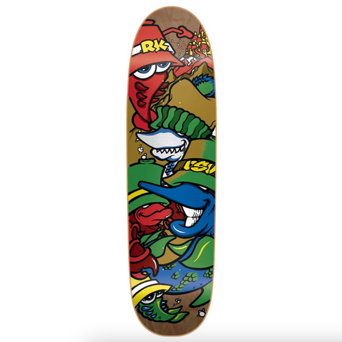 Knigge DSV Old School Reissue Deck 8.6" Screen Printed - Brown