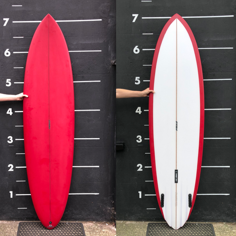 Axel Lorentz "Lady Twin" - 7'2" Red