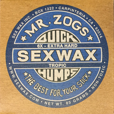 Sex Wax Quick Humps - 6x Tropic/Basecoat