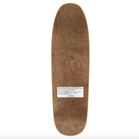 Mike Vallely "Alien" Screenprinted - 9.18" Brown