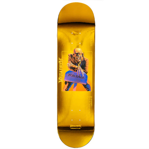 x Megadeth - Silvas "Peace Sells" Deck - Gold 8.13"