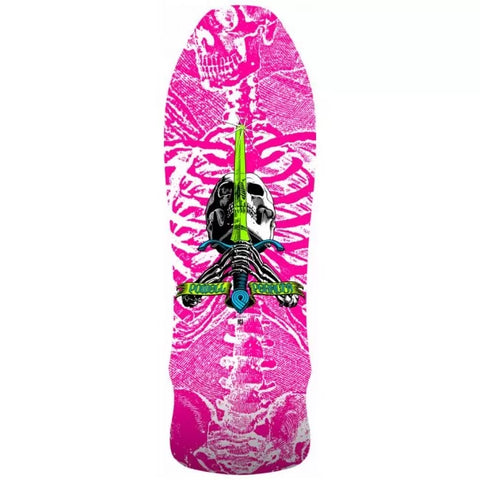Geegah "Skull and Sword" - Hot Pink 9.75"