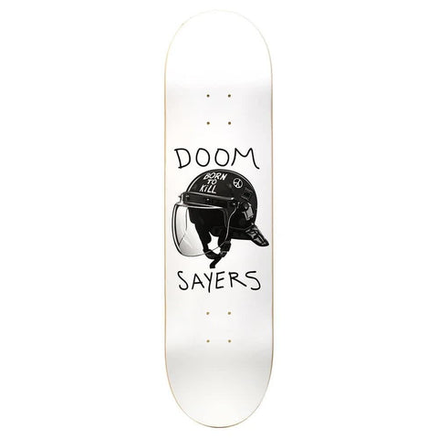 "Riot Helmet" - White 8.25"