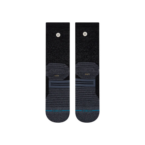 Run Wool Crew - Black