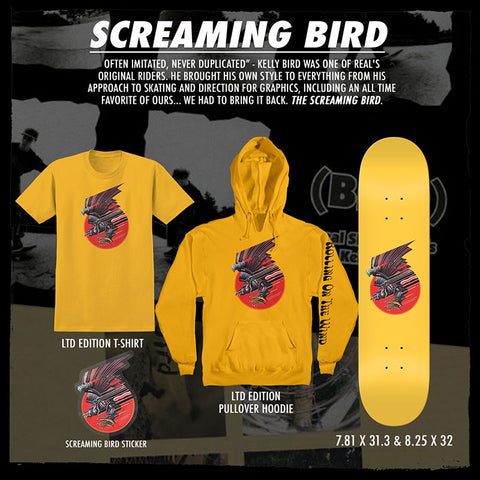 "Screaming Bird" - 8.25"