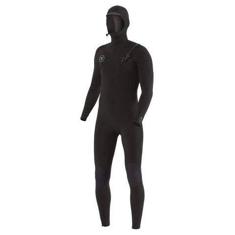 7 Seven Seas 5/4/3 Hooded Full Suit - Black