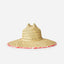 "Mixed Straw" Sun Hat - Lily