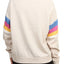 "Las Dalias" Raglan Crew - Oatmeal Marle