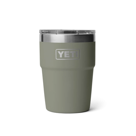 Rambler 16oz Stackable Cup - Pampa Green