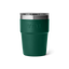 Rambler 16oz Stackable Cup - Black Forest Green