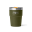 Rambler 16oz Stackable Cup - Olive/King Crab Orange