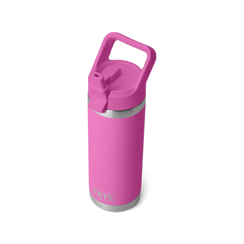 Rambler Straw Bottle 18oz (532ml) - Wildflower Fuchsia