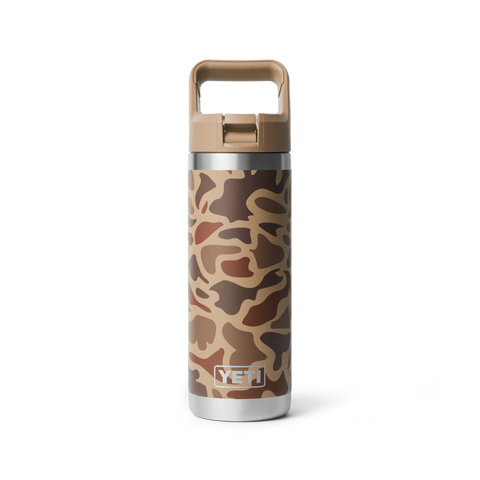 Rambler Straw Bottle 18oz (532ml) - Wetlands Camo