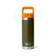 Rambler Straw Bottle 18oz (532ml) - Olive/King Crab Orange