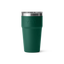 Rambler 20oz Stackable Cup - Black Forest Green
