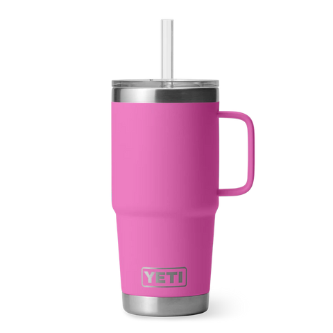 Rambler 25oz Mug with Straw Lid - Wildflower Fuchsia