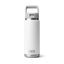 Rambler Bottle 26oz Straw Cap - White (Grey Lid)