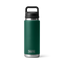 Rambler Bottle 26oz Chug - Black Forest Green