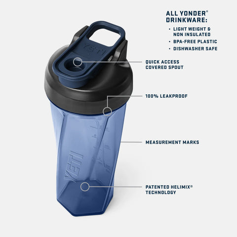 Yonder Shaker Bottle 27oz - Rescue Red