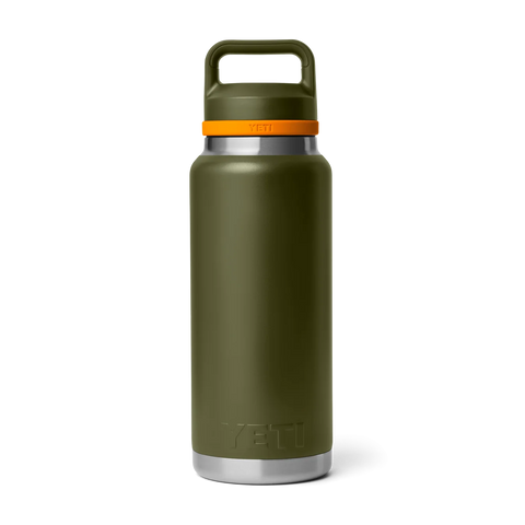 Rambler Bottle 36oz Bottle Chug - Olive/King Crab Orange