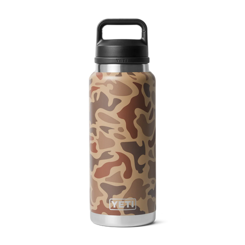 Rambler 36oz Bottle - Wetlands Camo