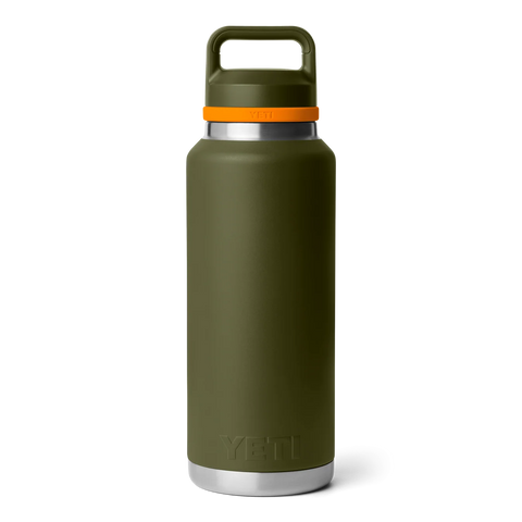 Rambler 46oz (1.4 L) Bottle with Chug Cap - Olive/King Crab Orange