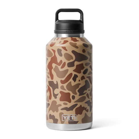 Rambler 64oz (1.9 Ltr) Bottle with Chug Cap - Wetlands Camo