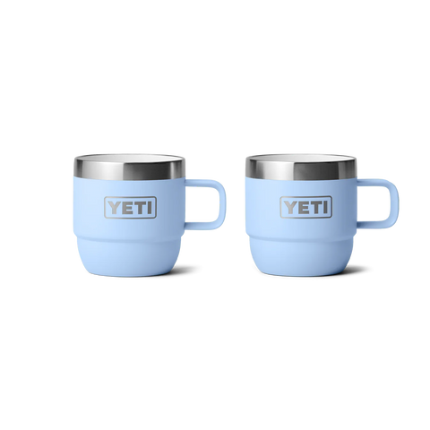 Rambler 6oz Stackable Mug 2pack - Big Sky Blue