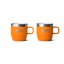 Rambler 6oz Stackable Mug 2pack - King Crab Orange