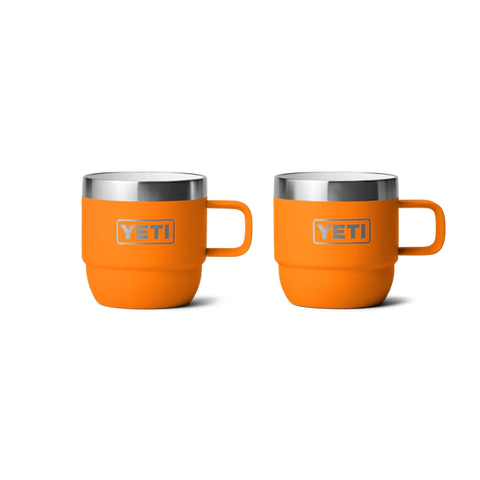 Rambler 6oz Stackable Mug 2pack - King Crab Orange