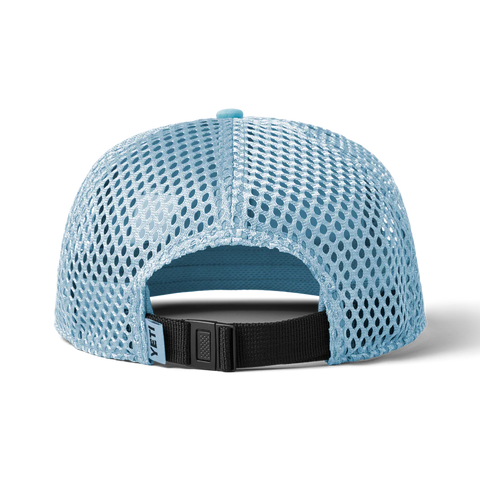 Logo Badge 6 Panel Performance Hat - Sky Blue