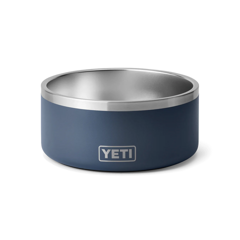 Boomer Dog Bowl 8 cup - Navy