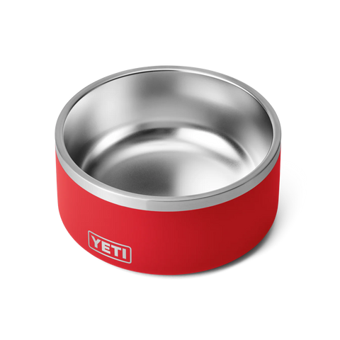 Boomer Dog Bowl 8 cup - Rescue Red