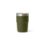 Rambler 8oz Ceramic Lined Stackable Cup - Olive/King Crab Orange