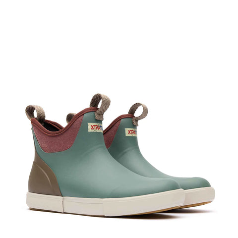 Womens Ankle Deck Vintage - Vintage Sage