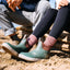 Womens Ankle Deck Vintage - Vintage Sage