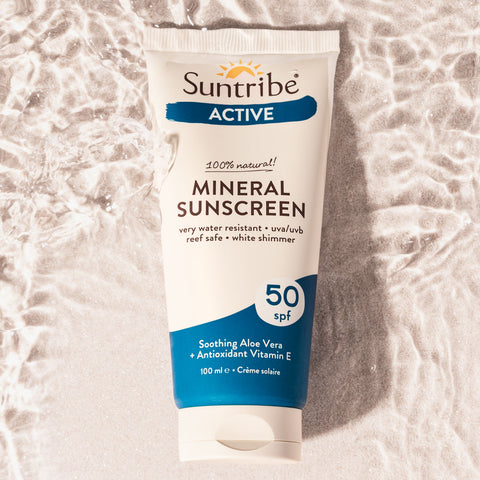 Active Organic Mineral Sunscreen SPF 50 - 100g