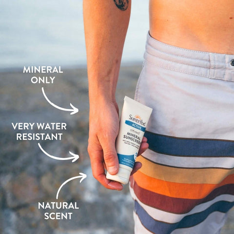 Active Organic Mineral Sunscreen SPF 50 - 100g