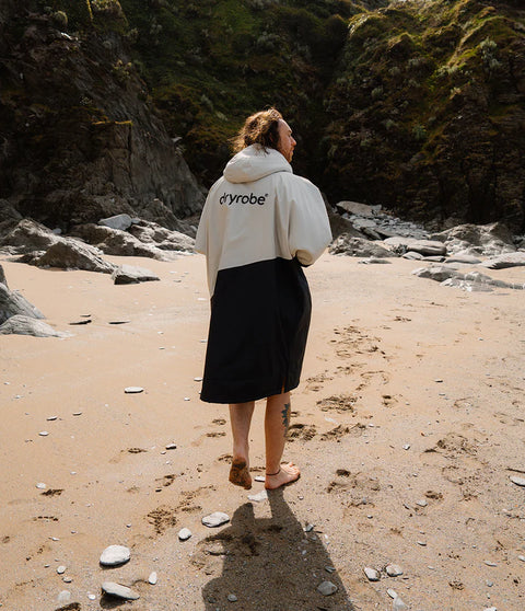 Dryrobe Advance Long Sleeve - Anthracite/Lime